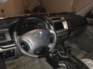 For LEXUS GX 470 2003-2009 Piano Wood Black leather steering wheel-SPORTS - Bild 1 von 8