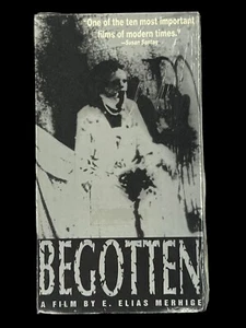SEALED, Begotten, E. Elias Merhige B&W Horror Cult Art Film, VHS, US, 1988 - Picture 1 of 6