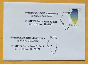 U.S.A. COMPEX 2018, Honoring 200th Ann. de Illinois Statehood, River Grove, IL - Imagen 1 de 2