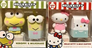 Hello Kitty And & Friends beflockte Figur Figur Keroppi Milchshake Milchkarton - Bild 1 von 15