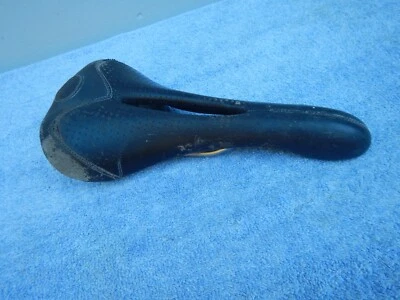 Selle Italia Flite Gel Flow Titanium Trans Am Saddle Seat Black Ti Vintage Used - Image 1 of 4