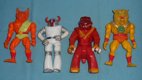 vintage Galoob Blackstar WHITE KNIGHT Tongo LAVA LOC Gargo lot Cover