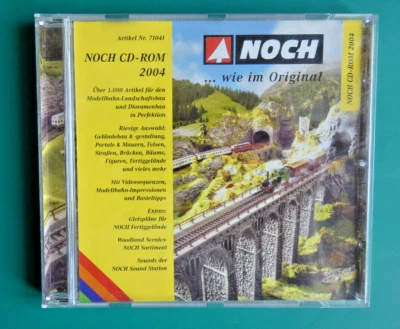 Noch Catalogue CD Model Railway Accessories 2004 - Image 1 of 2