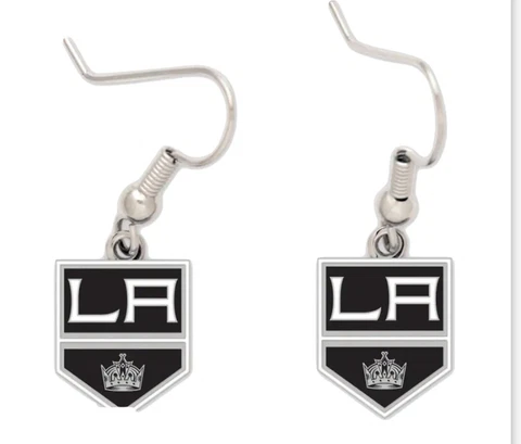 NHL Los Angeles Kings WinCraft Primary Dangle Earrings Cover