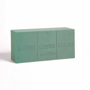 5 FLOREX WET FLORIST FLORAL FLOWER FOAM WET BRICKS FOR FRESH FLORAL ARRANGEMENTS - Picture 1 of 3