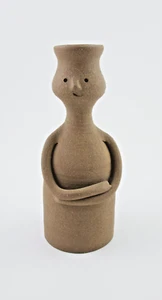Vintage Rosemary Taylor Pottery Figural Candle Holder-Lumberville, PA Artist - Picture 1 of 7