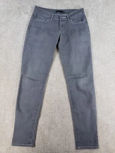 Prana Womens Low Rise Denim Jeans 4 Gray Skinny - Picture 1 of 9