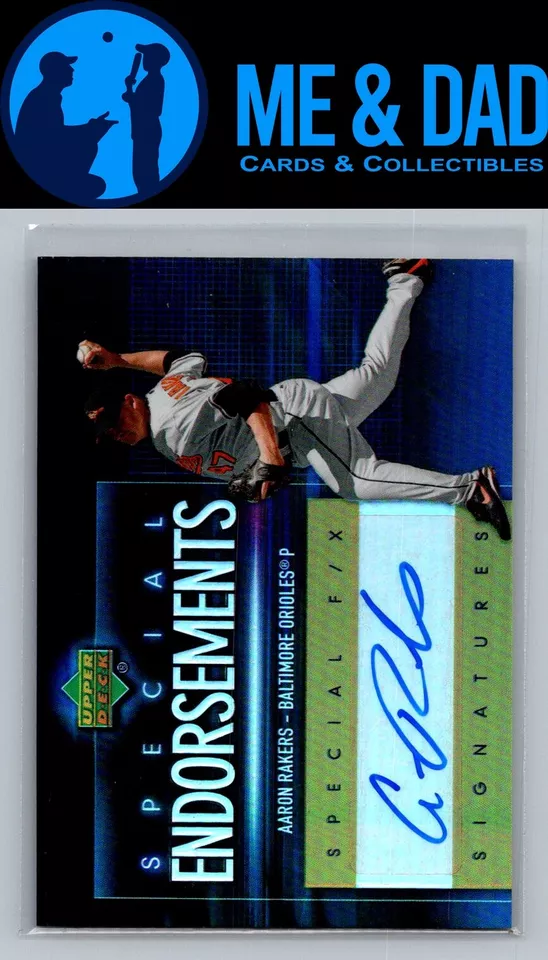 2006 Upper Deck Special F/X #SE-AA Aaron Rakers Special Endorsements - Image 1 of 2