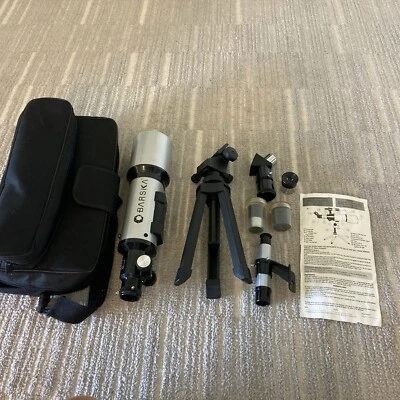 Barska Portable Astronomical Telescope w/ Case -D=70mm F=400mm, Stand, Un-Tested - Image 1 of 4