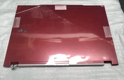 New GENUINE Dell Latitude E4300 Laptop LCD Back Cover Red 0R002C R002C - Imagem 1 de 3