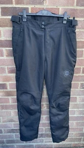 Stein Roadwear STP105 Motorcycle Trousers Textile Black XXL Knee Armour Black - Picture 1 of 19