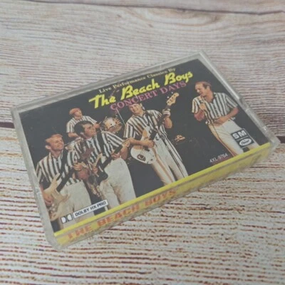 The Beach Boys Concert Days Live Performance Cassette Tape Vintage 1988 Capital - Image 1 of 4