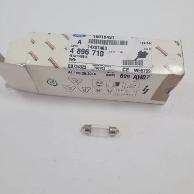 Ford Motorcraft Mondeo MK4 Focus MK2 Galaxy Interior Light Bulb Genuine 4896710 - Image 1 of 2