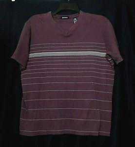 MENS BRANDINI LIGHTWEIGHT SWEATER SHIRT - SHORT SLEEVE - BROWN - 2X TALL - Picture 1 of 2