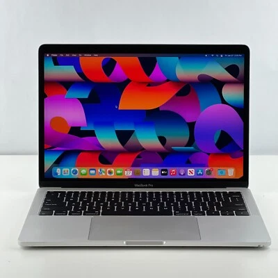 13" MacBook Pro 2017 2.3GHz i5 16GB RAM 256GB SSD Silver + Warranty + Good - Image 1 of 4