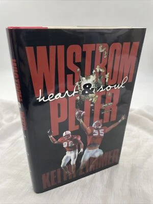 Jason Peter Grant Wistrom Nebraska Cornhuskers Heart Soul HCDJ Book Signed - Image 1 of 4