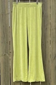 Brandneu H&M grün Samt Lounging gerade Beine Hose Damengröße Medium - Bild 1 von 3