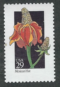 Scott #2688...29 Cent....Wild Flowers/Mexican Hat...4 Stamps - Picture 1 of 1