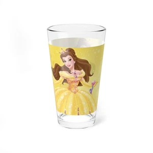 Princess Belle 16oz Pint Glass - Picture 1 of 7