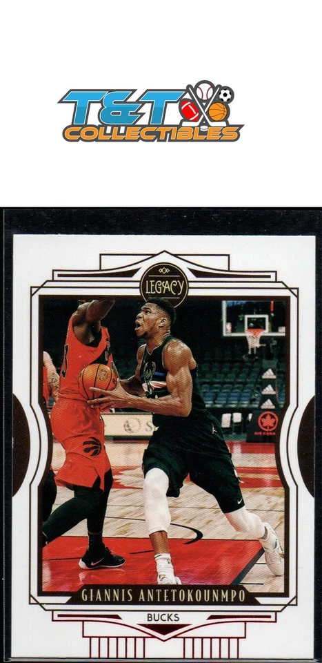 2020-21 Panini Chronicles Legacy #689 Giannis Antetokounmpo Milwaukee Bucks 6 - Image 1 of 1