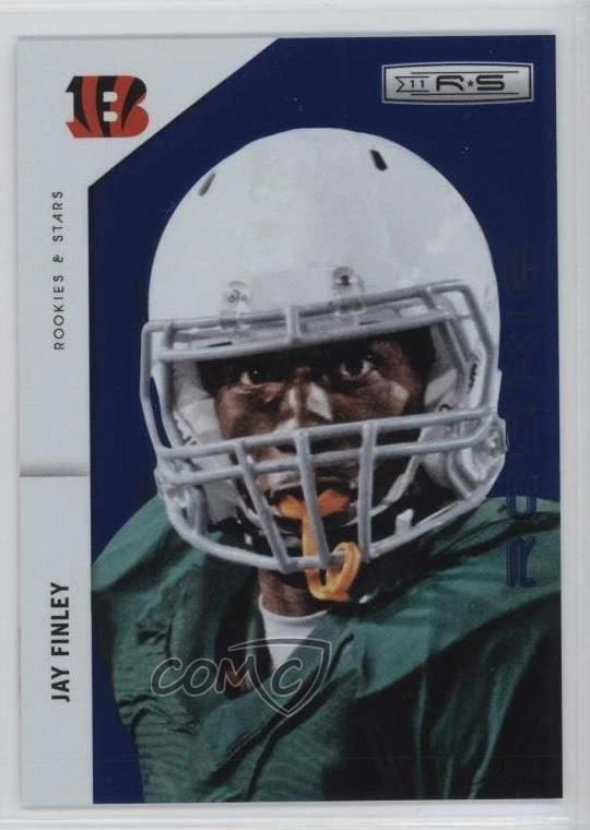 2011 Panini Rookies & Stars Longevity Rookie Sapphire /75 Jay Finley #198 RC - Image 1 of 2