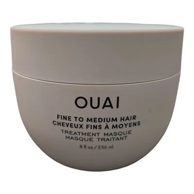 Ouai Fine to Medium Hair Treatment Masque - 8 fl oz - Ships Free - READ, Damaged - Image 1 of 3