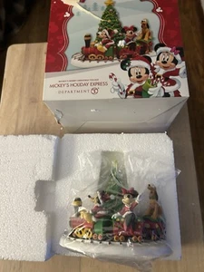 Abt. 56 Disney Mickey's Merry Christmas Village Holiday Express Train. Open Box - Bild 1 von 7