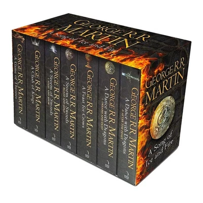 George R. R. Martin A Song Of Ice and Fire 7 Books Box Set A Game of Thrones NEW - Image 1 of 2