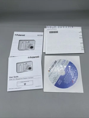 Polaroid Digital Camera i634 User Guide AND SOFTWARE ONLY - Image 1 of 4
