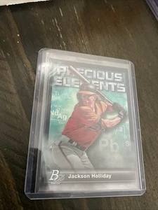 2023 Bowman Platinum - Elementi preziosi #PE-11 Jackson Holliday (RC) - Foto 1 di 1