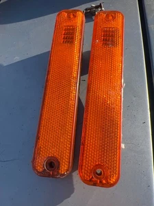 JUEGO DE 2 LUCES MARCADORAS DELANTERAS IZQUIERDA Y DERECHA PORSCHE 928 S 1978-1986 - Imagen 1 de 4