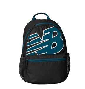 New Balance Core Perf Mochila Pequeña Negro Verde NUEVO - Imagen 1 de 6