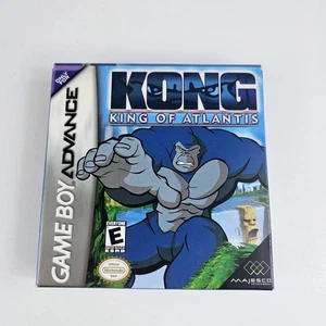Kong King of Atlantis Game Boy Advance Nintendo DS Game 2001 in Box Tested - Picture 1 of 13