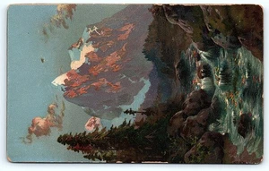Postcard Maxfield Parrish Painting - Picture 1 of 2