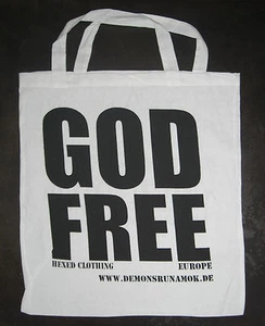 GOD FREE YOUTH TRAGETASCHE CARRY BAG - Picture 1 of 1