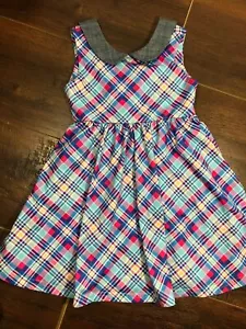 Vestido Little Fashionista Primavera Cuello Cuadros Talla 4 - Imagen 1 de 6