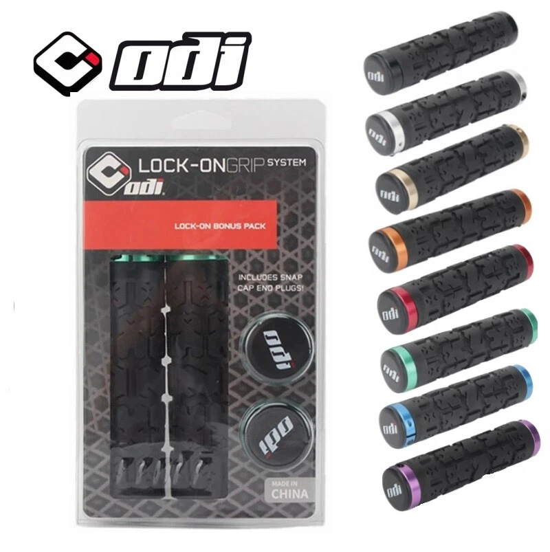 ODI Rogue Mountain Bike Double Lock On Grips MTB Bike Rubber Handle Ergonomic！！！ - Image 1 of 4