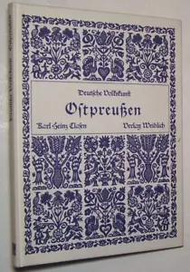 Volkskunst Ostpreußen 1926 Tracht Architektur Handwerk Heimatbuch Chronik Kunst - Bild 1 von 10