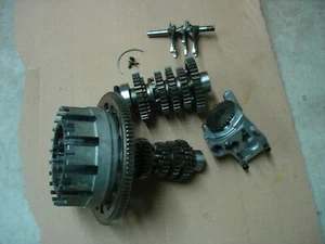 1999 TRIUMPH SPRINT ST TRANSMISSION CLUTCH BASKET HUB BOSS SHIFT FORKS OEM - Picture 1 of 8