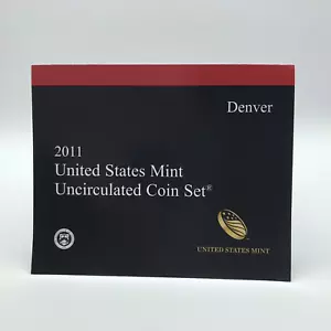 2011 Denver United States Mint Uncirculated Coin Set - Picture 1 of 8