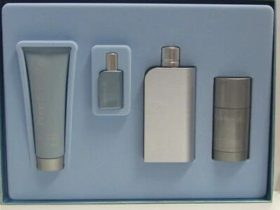 Juego de 4 piezas Perry Ellis para hombres 3,4 oz EDT + 3 oz ASB + 2,75 oz desodorante + mini Foto 1 de 2