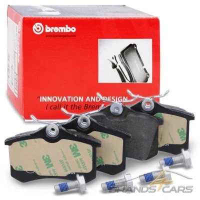 BREMBO REAR BRAKE PADS SET FOR RENAULT MEGANE SCENIC 2 3 4 MODE THALIA WIND - Image 1 of 4