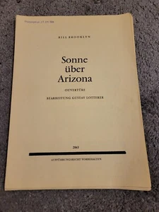 Bill Brooklyn Sonne Über Arizona Notenheft - Bild 1 von 4