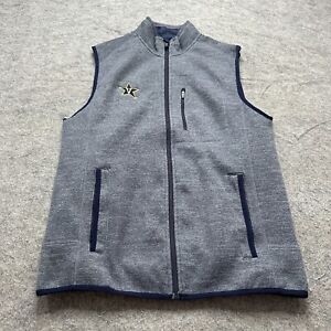 Vanderbilt Commodores johnnie-o Fleece Vest Men M Gray Full Zip
