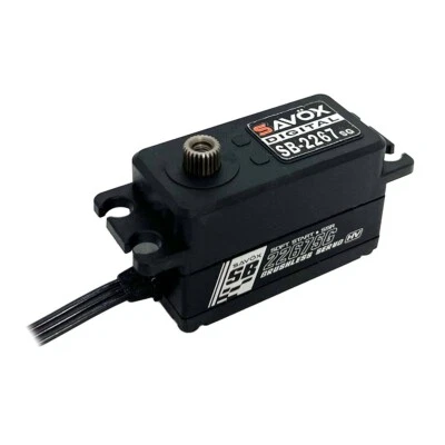 Savox High Voltage, Steel Gear, Monster Low Profile Servo with Soft Start - Image 1 of 3