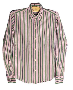 Ralph Lauren Golf button down long sleeve shirt - womens 4 - Pink green and blue - Picture 1 of 5