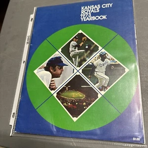 1973 Kansas City Royals Yearbook Nice Condition! McKeon Splittorff Mayberry - Picture 1 of 6