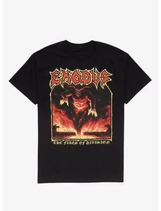Camiseta Exodus Fires Of Division - Imagen 1 de 1