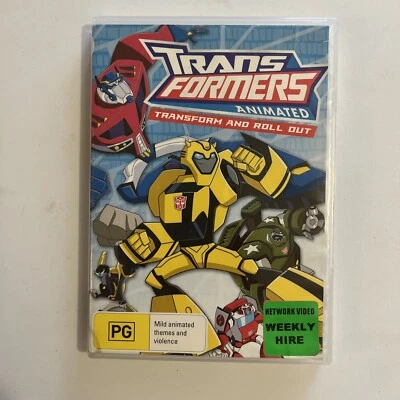 Transformers Animated - Transform and Roll Out : Vol 2 (DVD, 1986) Region 4 PAL - Image 1 of 4
