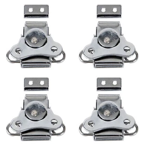 4 x DAP Butterfly Lock piccolo metallo argento flightcase ferramenta cattura - Foto 1 di 5